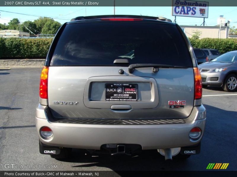 Steel Gray Metallic / Ebony 2007 GMC Envoy SLT 4x4