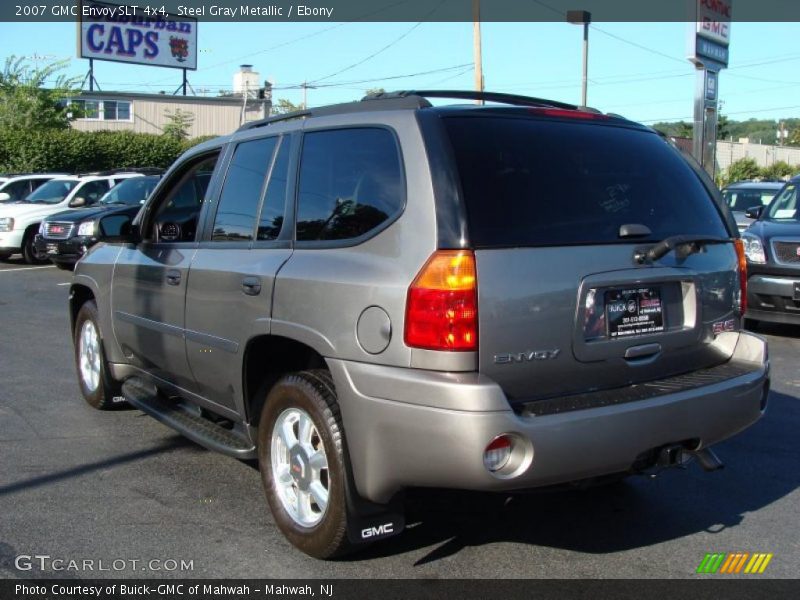 Steel Gray Metallic / Ebony 2007 GMC Envoy SLT 4x4