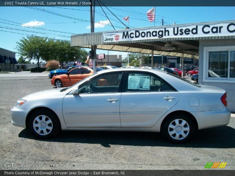 Lunar Mist Metallic / Stone 2002 Toyota Camry LE