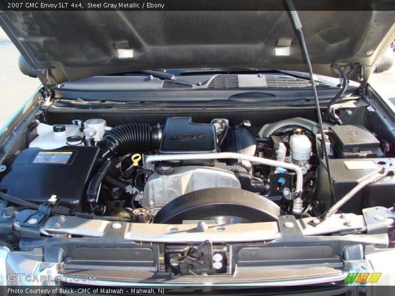 Steel Gray Metallic / Ebony 2007 GMC Envoy SLT 4x4