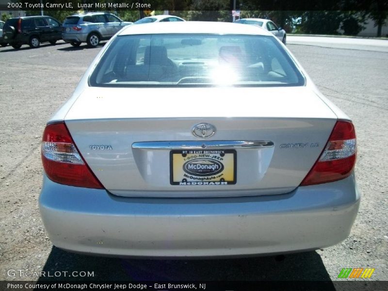 Lunar Mist Metallic / Stone 2002 Toyota Camry LE
