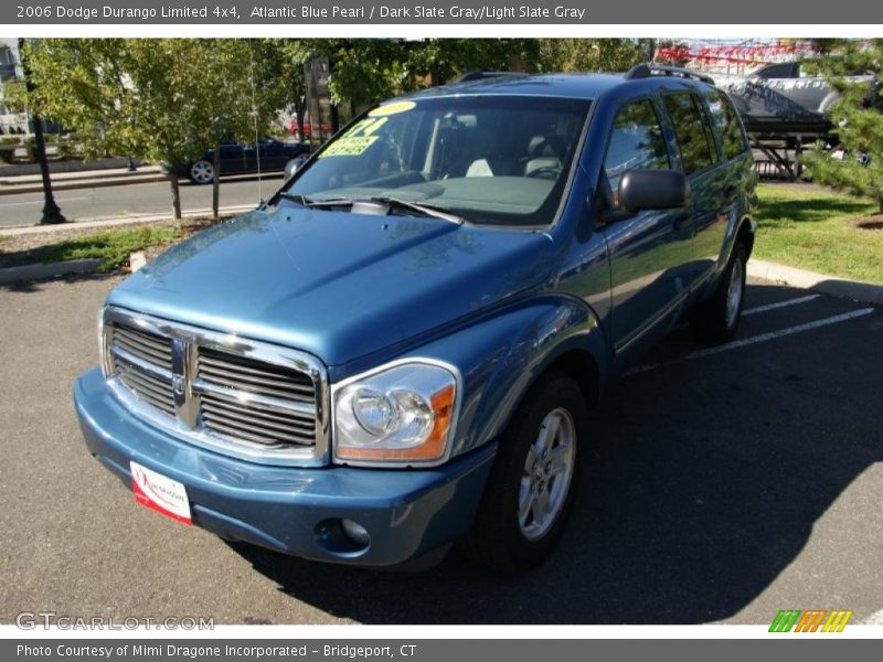 Atlantic Blue Pearl / Dark Slate Gray/Light Slate Gray 2006 Dodge Durango Limited 4x4
