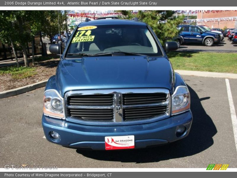 Atlantic Blue Pearl / Dark Slate Gray/Light Slate Gray 2006 Dodge Durango Limited 4x4