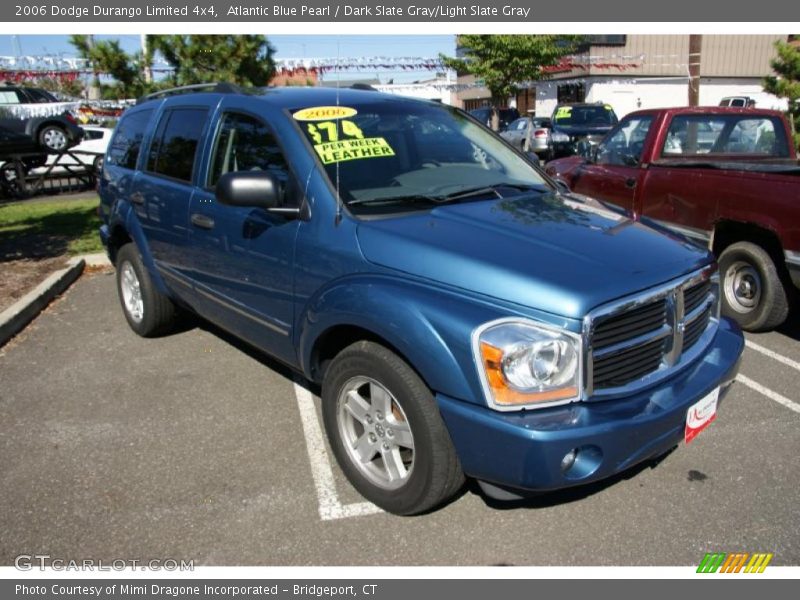 Atlantic Blue Pearl / Dark Slate Gray/Light Slate Gray 2006 Dodge Durango Limited 4x4
