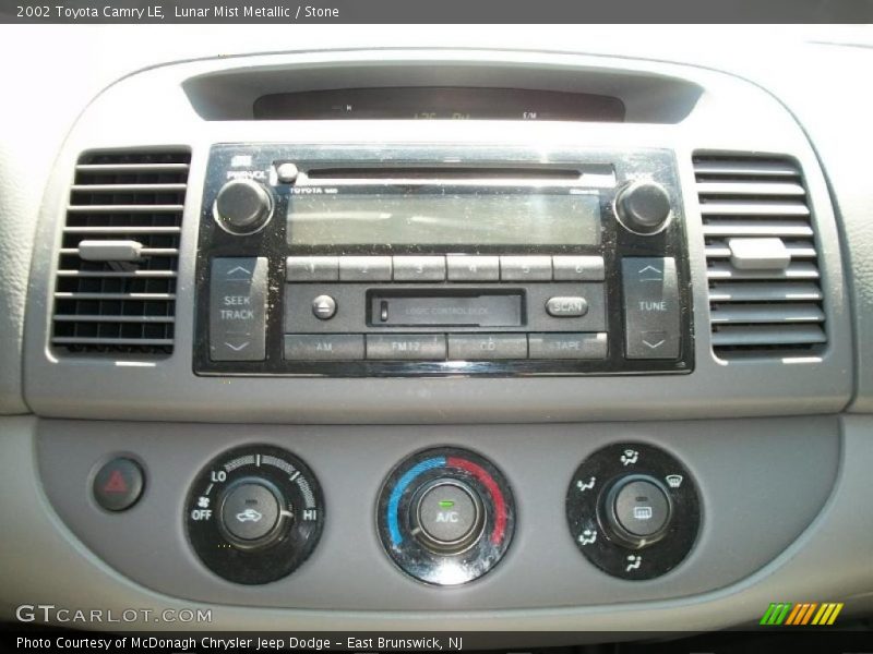 Lunar Mist Metallic / Stone 2002 Toyota Camry LE