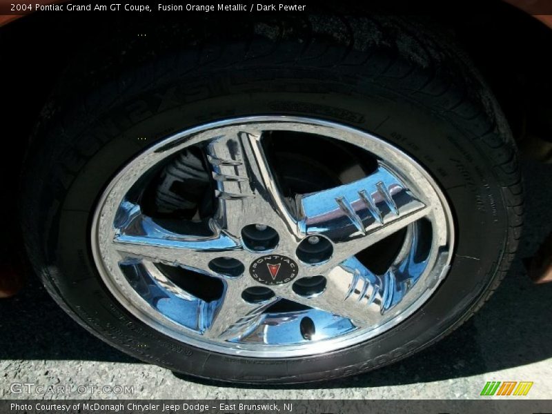 Fusion Orange Metallic / Dark Pewter 2004 Pontiac Grand Am GT Coupe