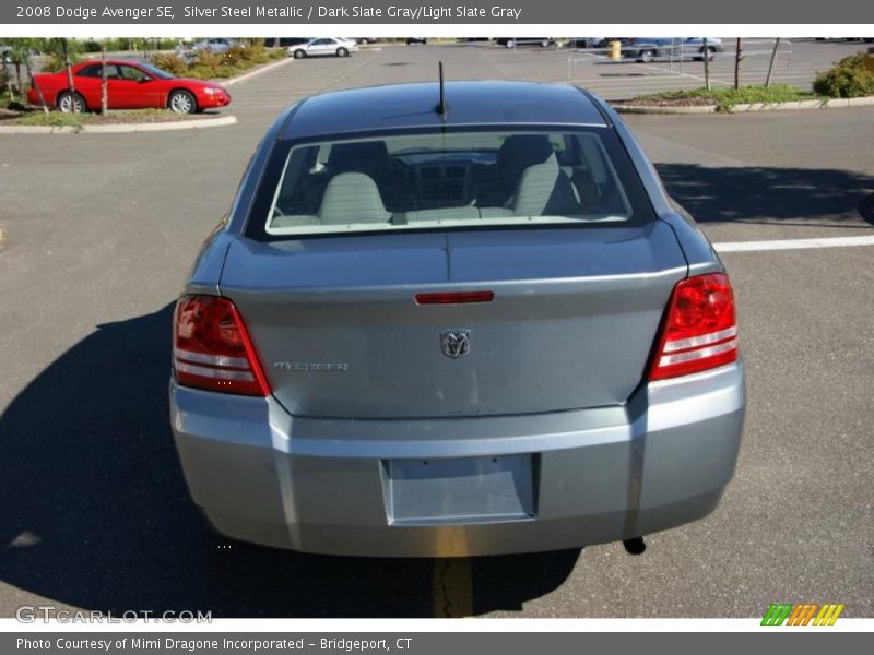 Silver Steel Metallic / Dark Slate Gray/Light Slate Gray 2008 Dodge Avenger SE