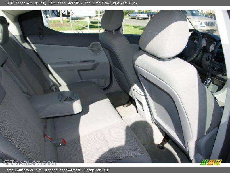 Silver Steel Metallic / Dark Slate Gray/Light Slate Gray 2008 Dodge Avenger SE