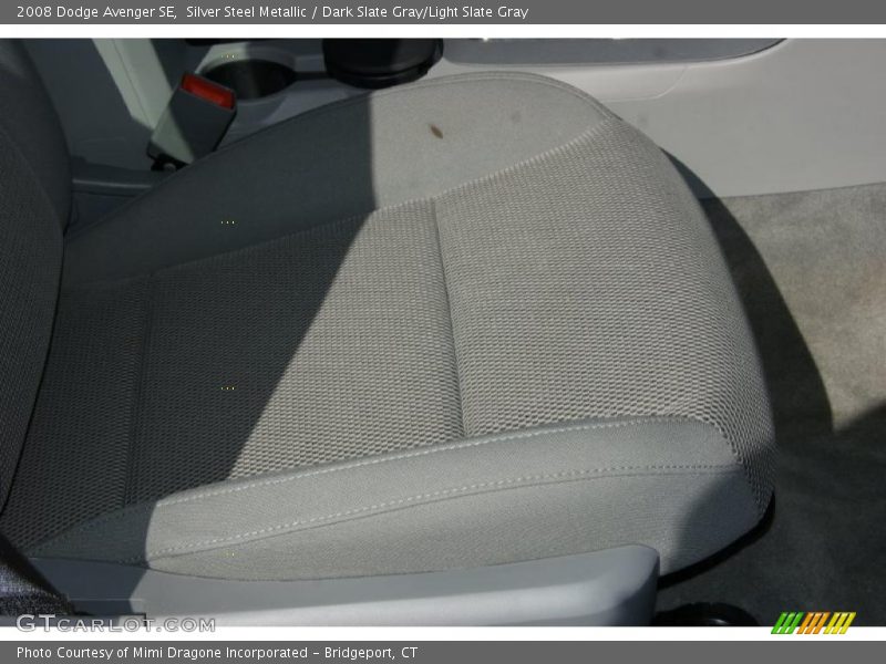 Silver Steel Metallic / Dark Slate Gray/Light Slate Gray 2008 Dodge Avenger SE