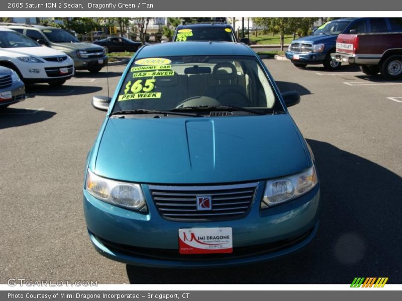 Dragonfly Green / Tan 2005 Saturn ION 2 Sedan
