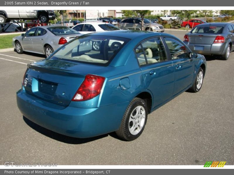 Dragonfly Green / Tan 2005 Saturn ION 2 Sedan