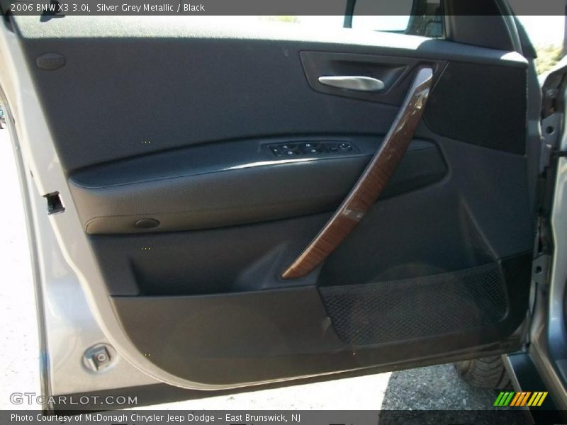 Silver Grey Metallic / Black 2006 BMW X3 3.0i