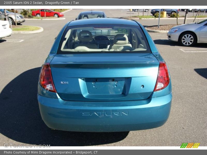 Dragonfly Green / Tan 2005 Saturn ION 2 Sedan