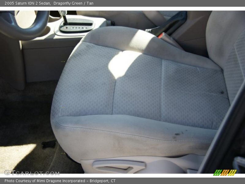 Dragonfly Green / Tan 2005 Saturn ION 2 Sedan