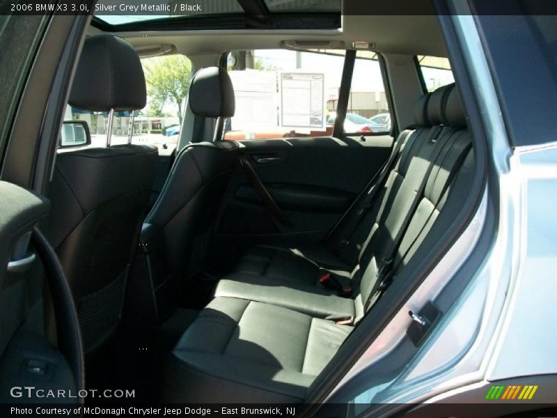 Silver Grey Metallic / Black 2006 BMW X3 3.0i