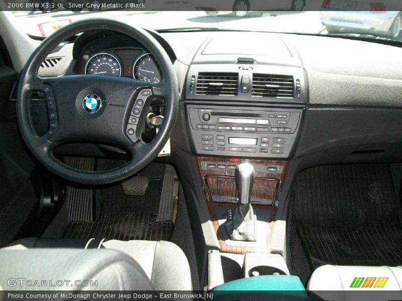 Silver Grey Metallic / Black 2006 BMW X3 3.0i