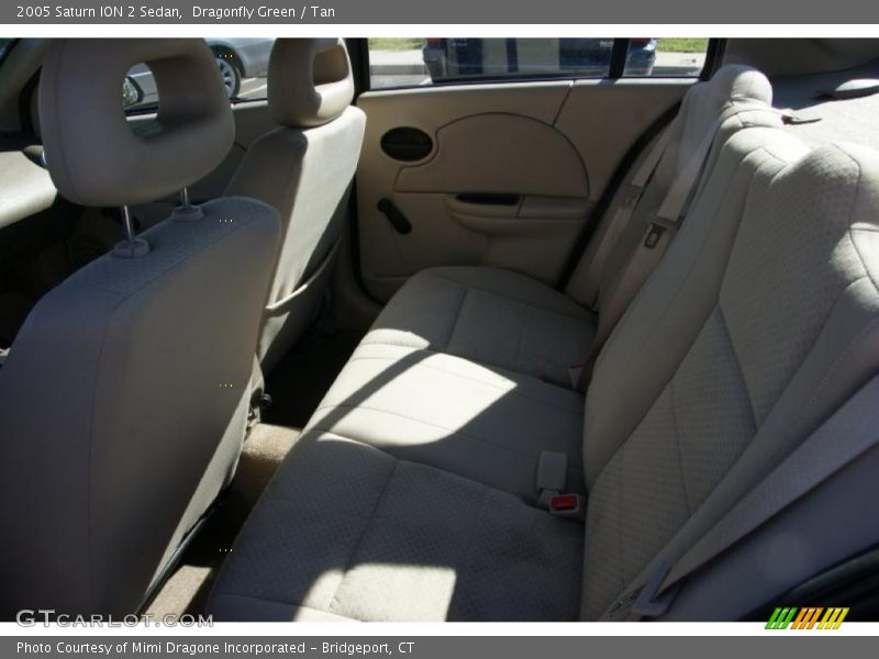 Dragonfly Green / Tan 2005 Saturn ION 2 Sedan