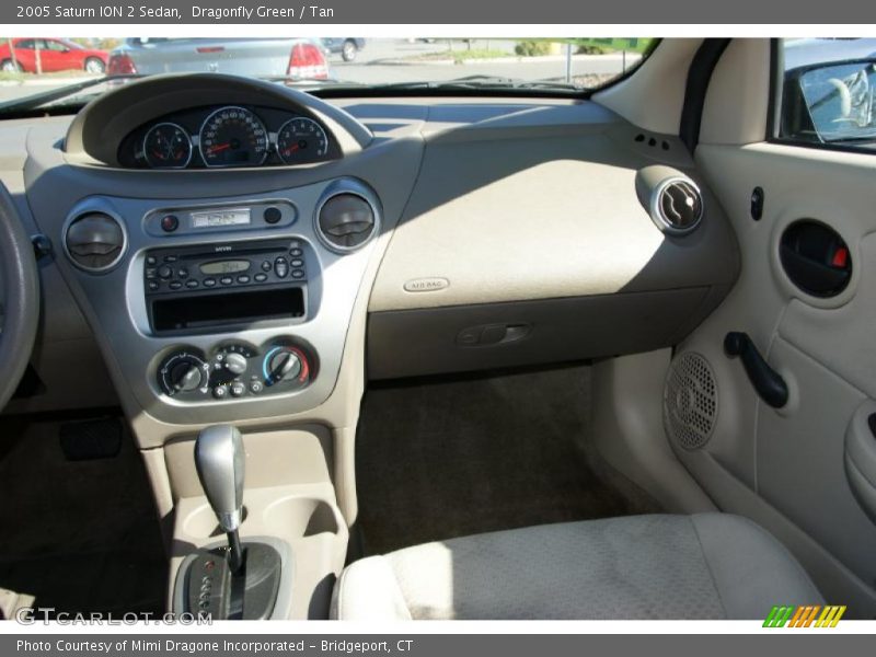 Dragonfly Green / Tan 2005 Saturn ION 2 Sedan