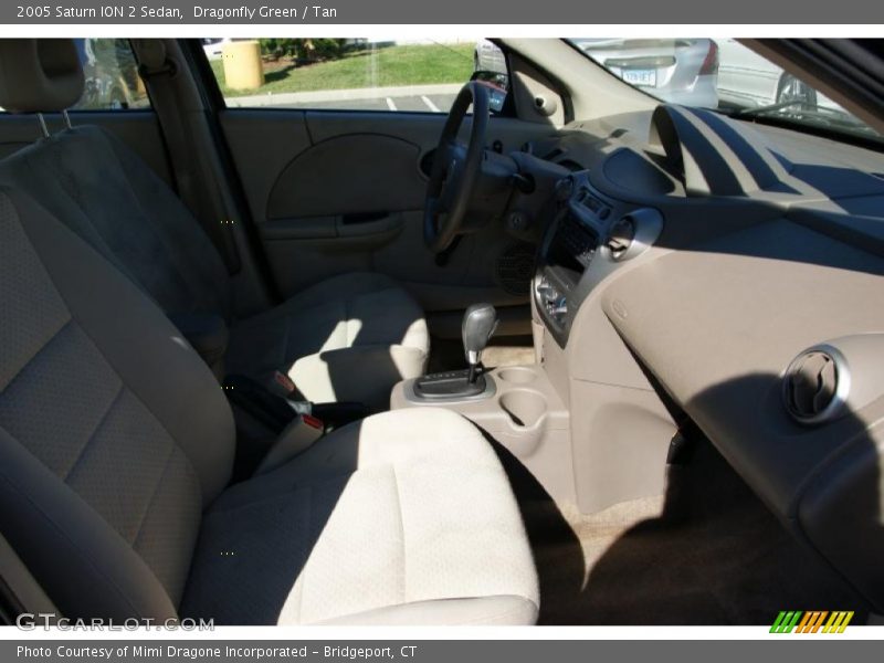 Dragonfly Green / Tan 2005 Saturn ION 2 Sedan