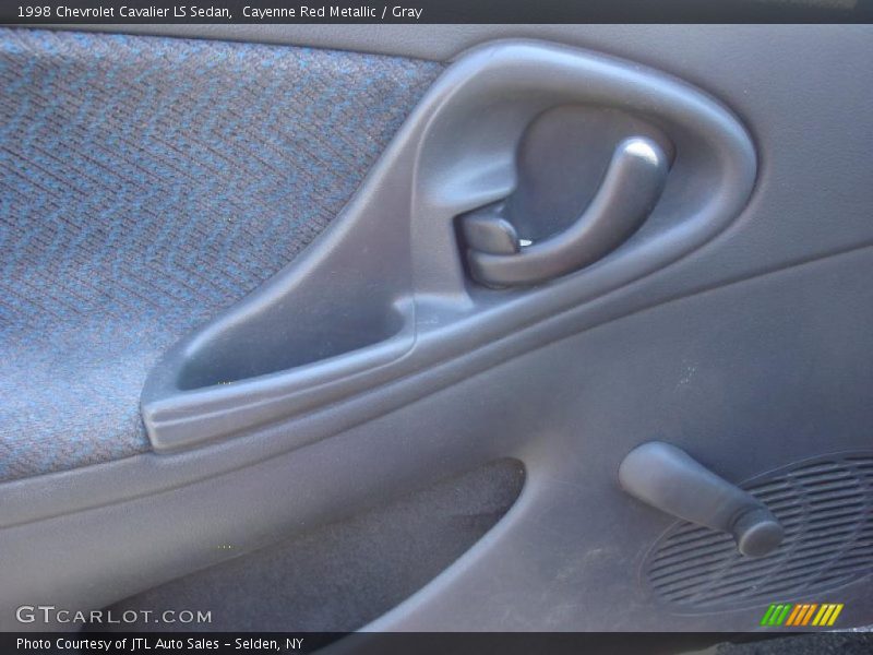 Cayenne Red Metallic / Gray 1998 Chevrolet Cavalier LS Sedan