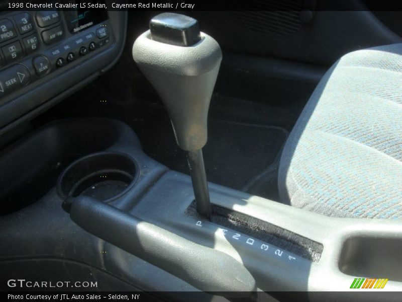Cayenne Red Metallic / Gray 1998 Chevrolet Cavalier LS Sedan