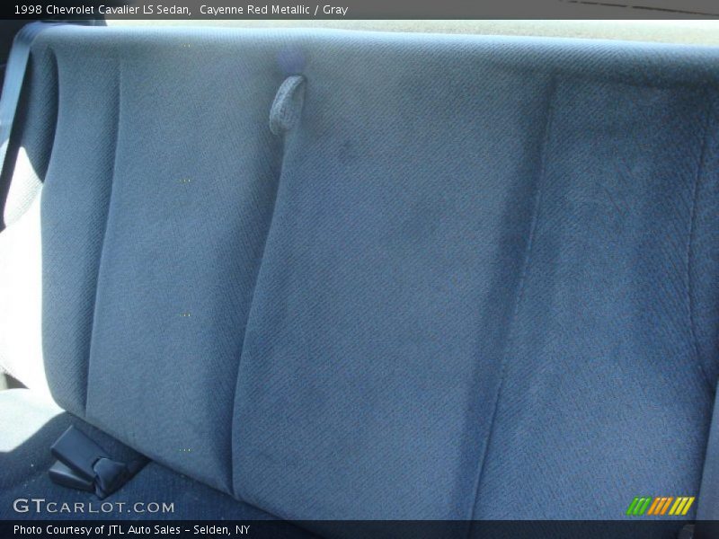 Cayenne Red Metallic / Gray 1998 Chevrolet Cavalier LS Sedan