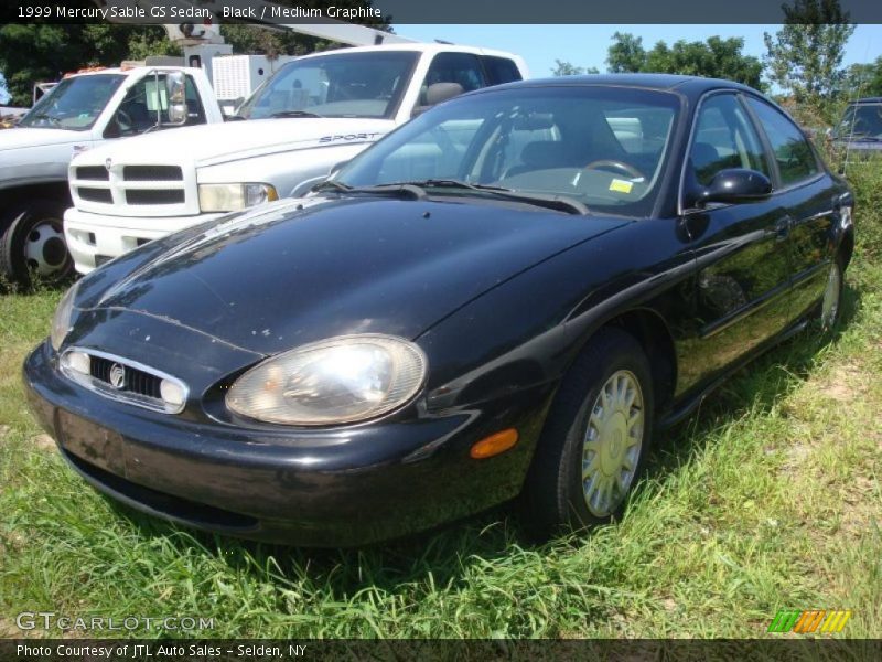 Black / Medium Graphite 1999 Mercury Sable GS Sedan