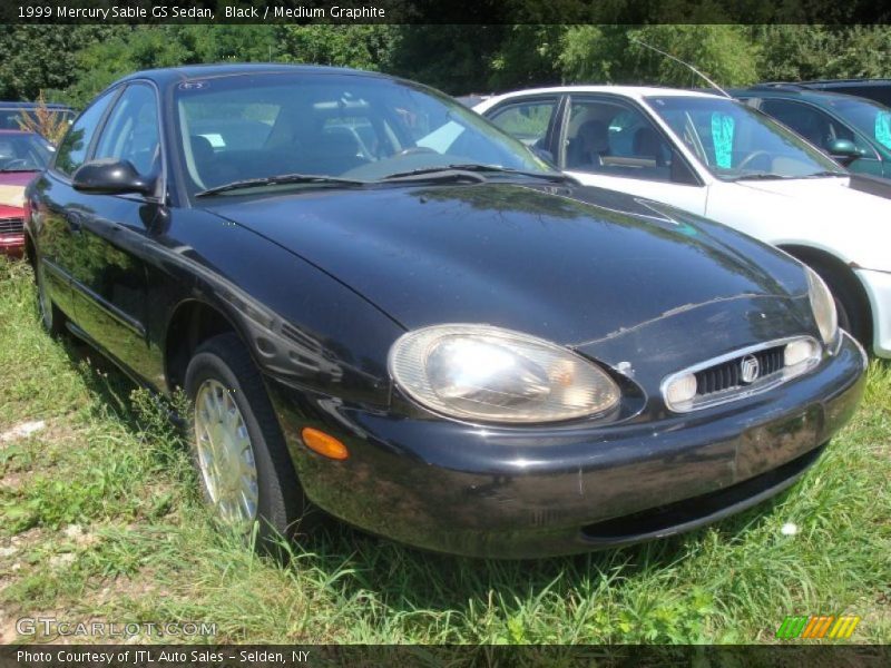 Black / Medium Graphite 1999 Mercury Sable GS Sedan