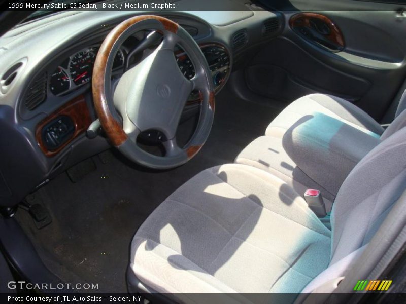 Black / Medium Graphite 1999 Mercury Sable GS Sedan
