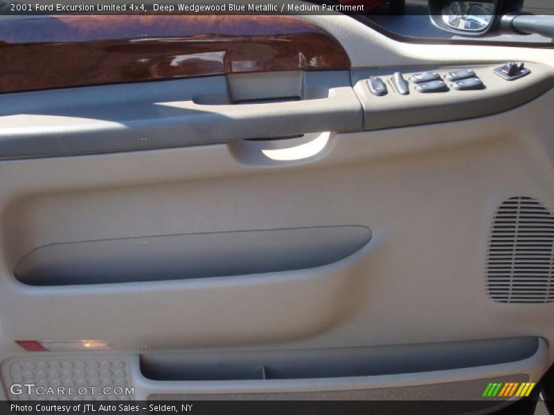 Deep Wedgewood Blue Metallic / Medium Parchment 2001 Ford Excursion Limited 4x4