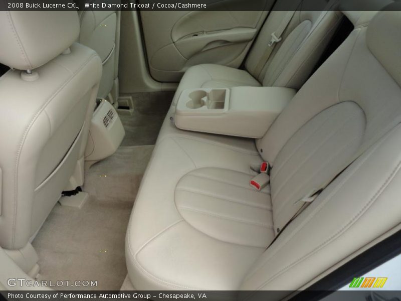 White Diamond Tricoat / Cocoa/Cashmere 2008 Buick Lucerne CXL