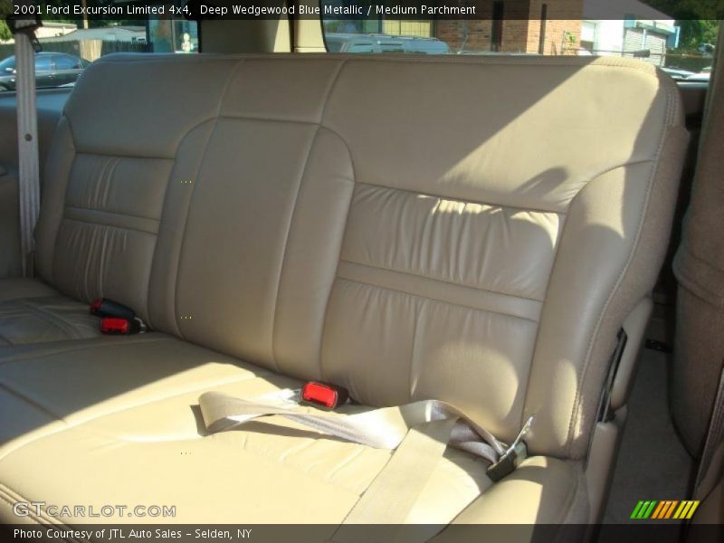 Deep Wedgewood Blue Metallic / Medium Parchment 2001 Ford Excursion Limited 4x4