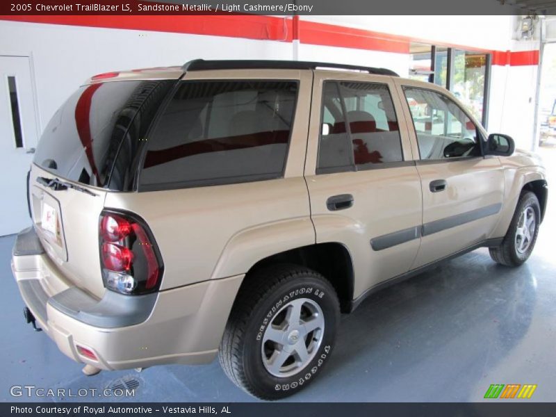 Sandstone Metallic / Light Cashmere/Ebony 2005 Chevrolet TrailBlazer LS