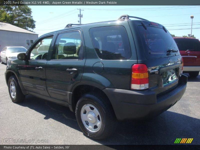Aspen Green Metallic / Medium Dark Pebble 2003 Ford Escape XLS V6 4WD