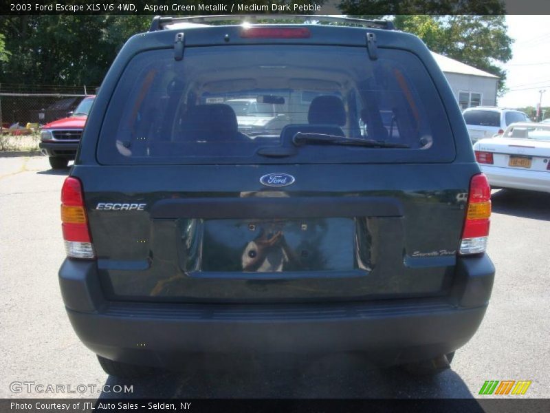 Aspen Green Metallic / Medium Dark Pebble 2003 Ford Escape XLS V6 4WD