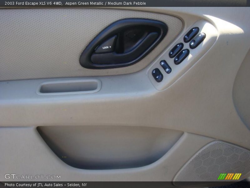 Aspen Green Metallic / Medium Dark Pebble 2003 Ford Escape XLS V6 4WD