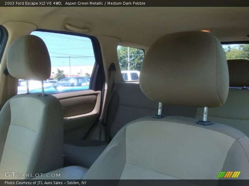 Aspen Green Metallic / Medium Dark Pebble 2003 Ford Escape XLS V6 4WD