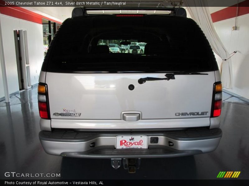 Silver Birch Metallic / Tan/Neutral 2005 Chevrolet Tahoe Z71 4x4