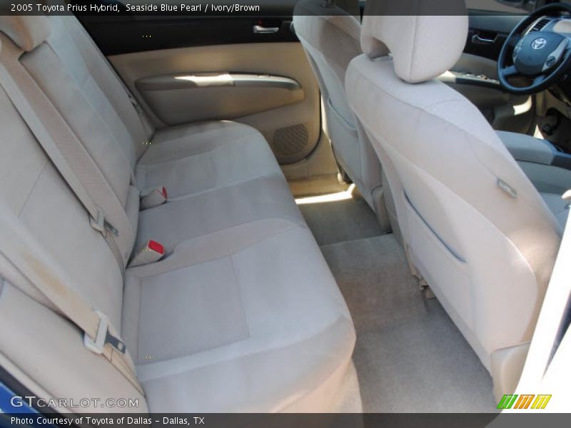 Seaside Blue Pearl / Ivory/Brown 2005 Toyota Prius Hybrid