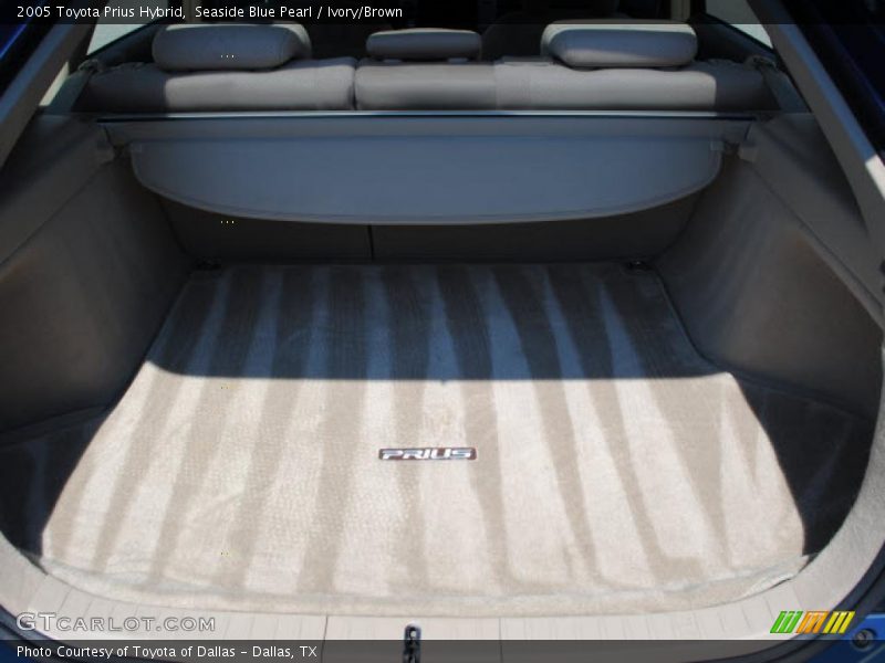 Seaside Blue Pearl / Ivory/Brown 2005 Toyota Prius Hybrid