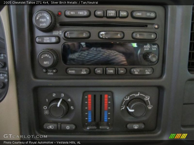 Silver Birch Metallic / Tan/Neutral 2005 Chevrolet Tahoe Z71 4x4