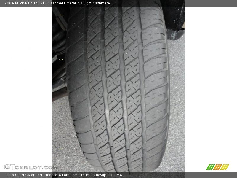 Cashmere Metallic / Light Cashmere 2004 Buick Rainier CXL