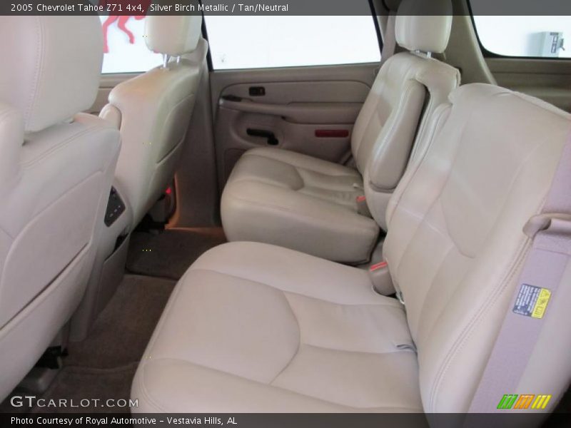 Silver Birch Metallic / Tan/Neutral 2005 Chevrolet Tahoe Z71 4x4