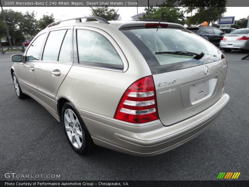 Desert Silver Metallic / Stone 2005 Mercedes-Benz C 240 4Matic Wagon