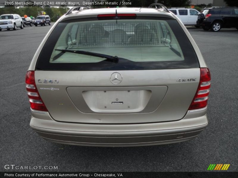 Desert Silver Metallic / Stone 2005 Mercedes-Benz C 240 4Matic Wagon