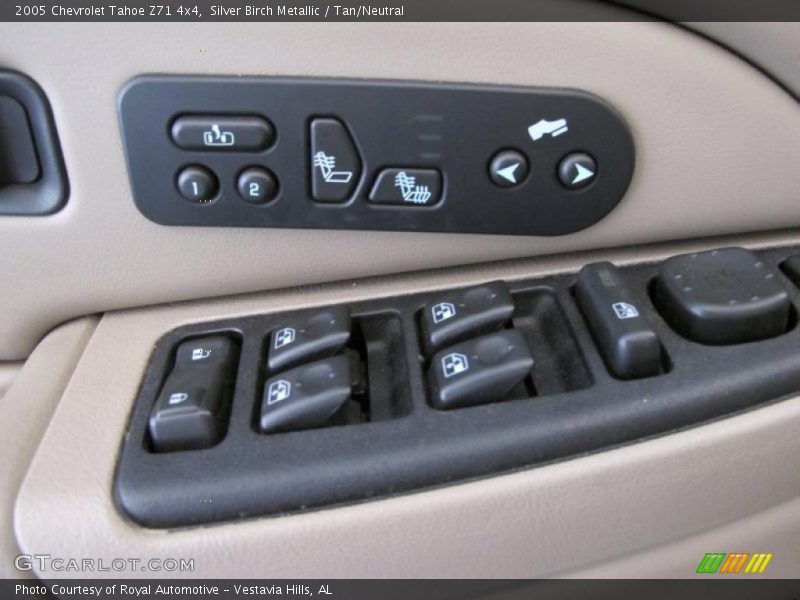 Silver Birch Metallic / Tan/Neutral 2005 Chevrolet Tahoe Z71 4x4