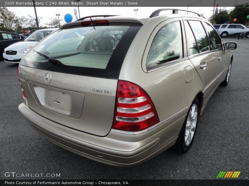 Desert Silver Metallic / Stone 2005 Mercedes-Benz C 240 4Matic Wagon