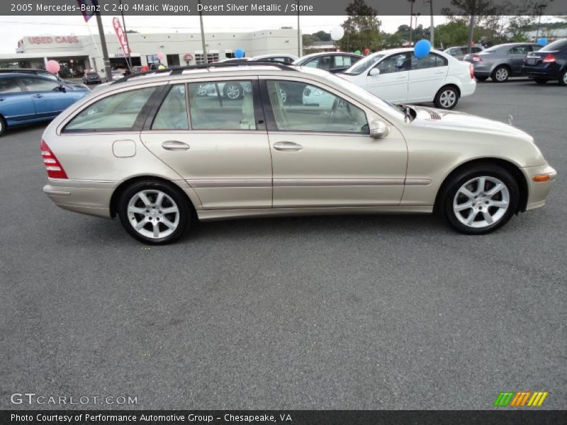 Desert Silver Metallic / Stone 2005 Mercedes-Benz C 240 4Matic Wagon