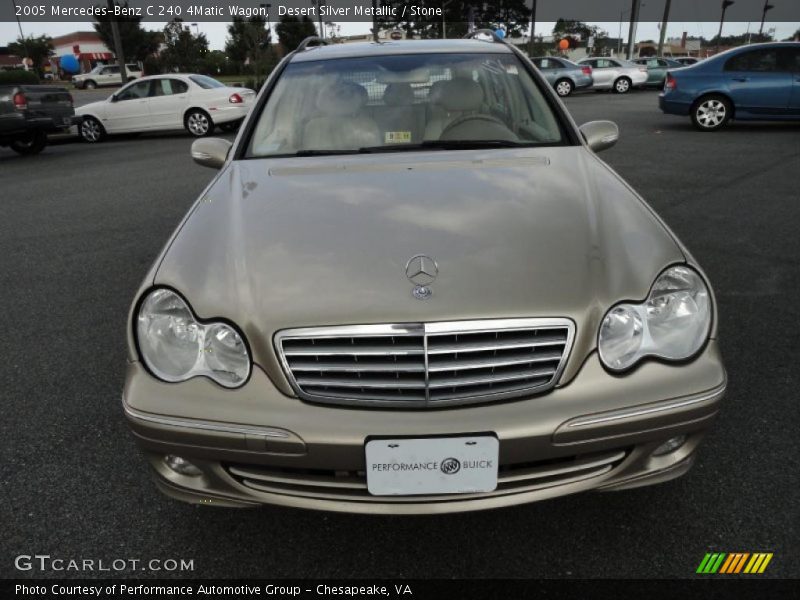 Desert Silver Metallic / Stone 2005 Mercedes-Benz C 240 4Matic Wagon