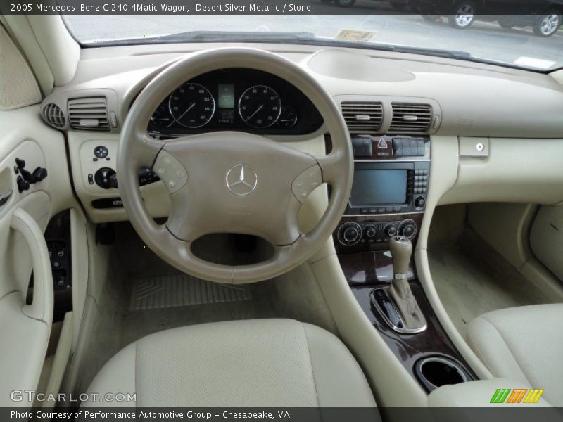 Desert Silver Metallic / Stone 2005 Mercedes-Benz C 240 4Matic Wagon